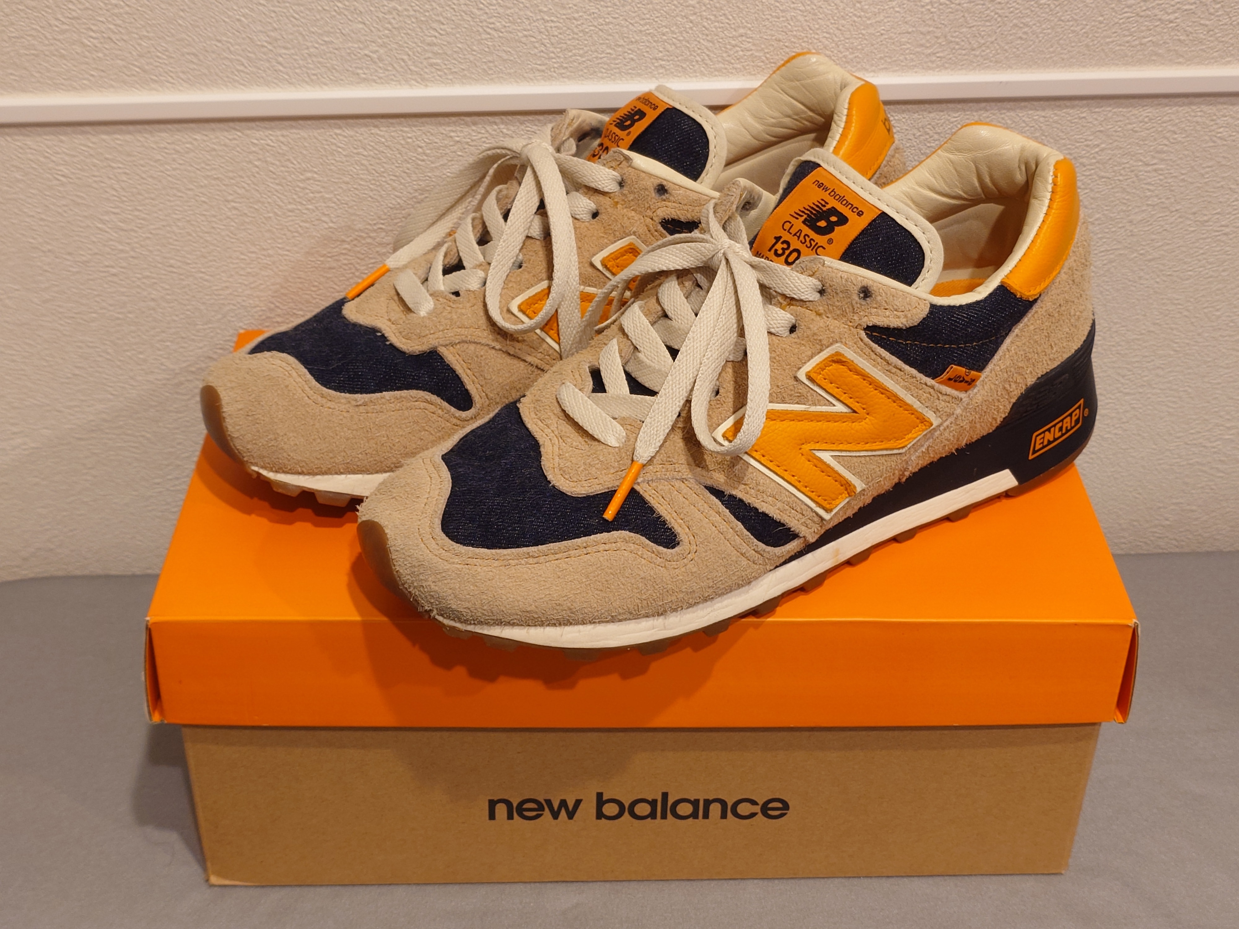 リーバイス × ニューバランス 1300 "オレンジ/ブラック"