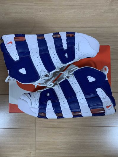 NIKE AIR MORE UPTEMPO 96 "WHITE/DEEP ROYAL BLUE"