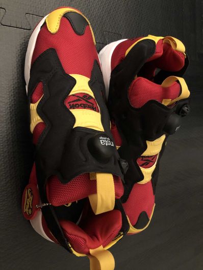 REEBOK INSTAPUMP FURY OG MU "RED/BLACK/YELLOW"
