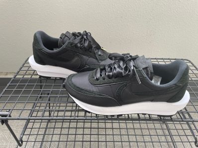 sacai × Nike LDV Waffle "Triple Black"