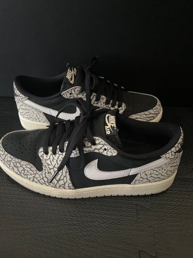 Nike Air Jordan 1 Retro Low OG "Black Cement"