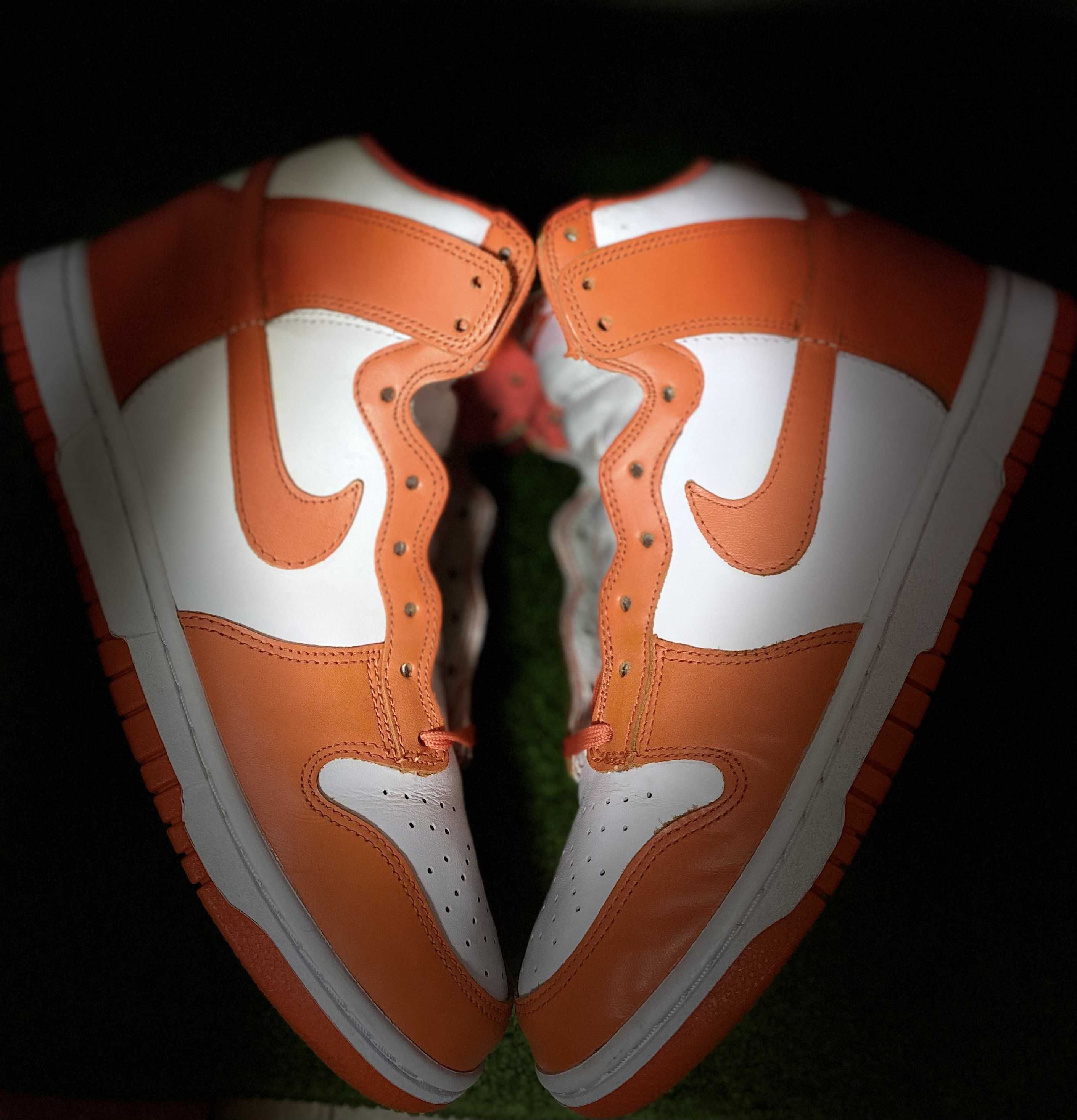 NIKE Women's DUNK HIGH "ORANGE BLAZE"
