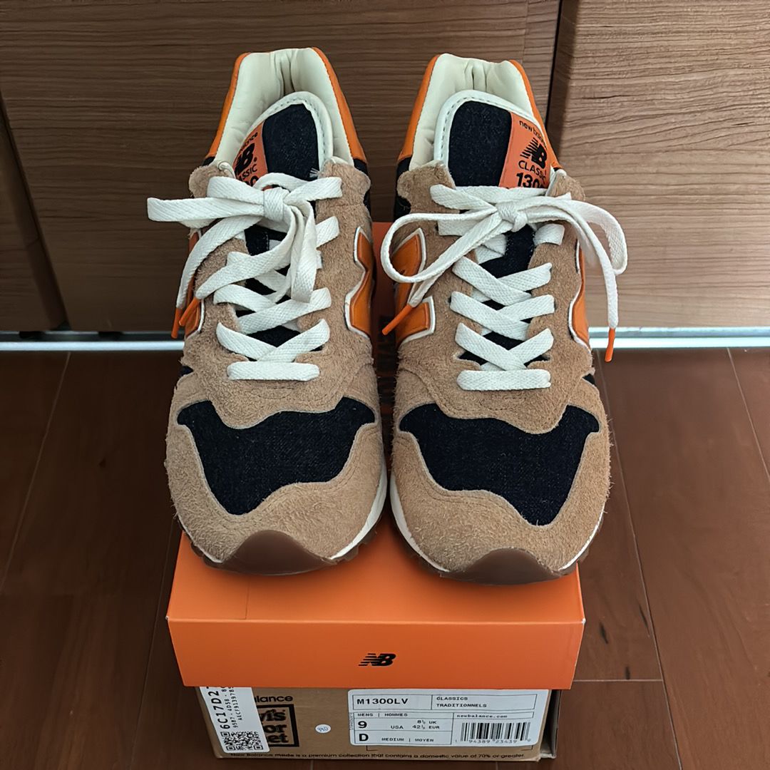 Levi's × New Balance 1300 "Orange/Black"