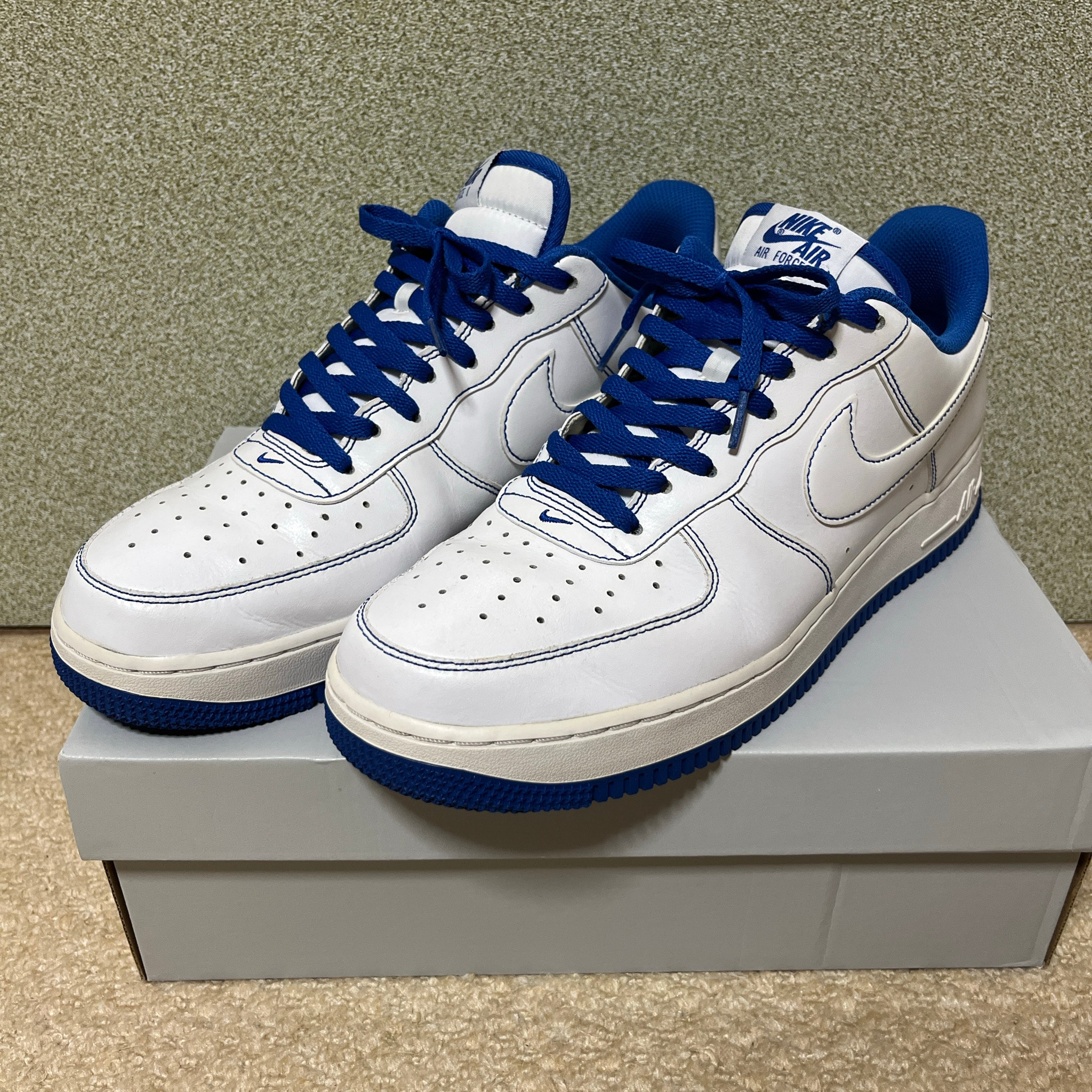 Nike Air Force 1 Low '07 Stitch "Game Royal"