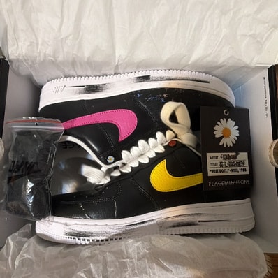 PEACEMINUSONE × Nike Air Force 1 Low '07 Para-Noise 3.0 "Black and Multi-Color" / G-DRAGON