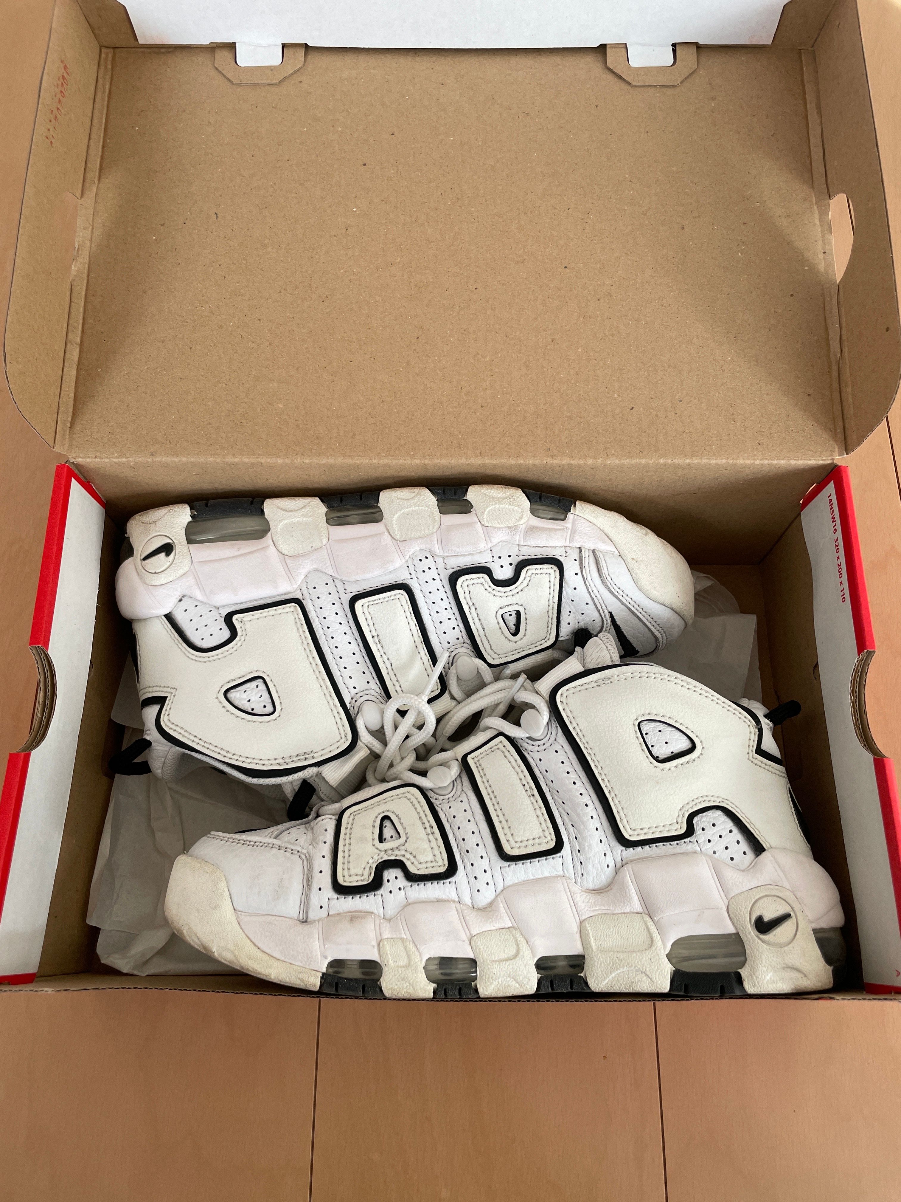 Nike Women's Air More Uptempo "White/Black"