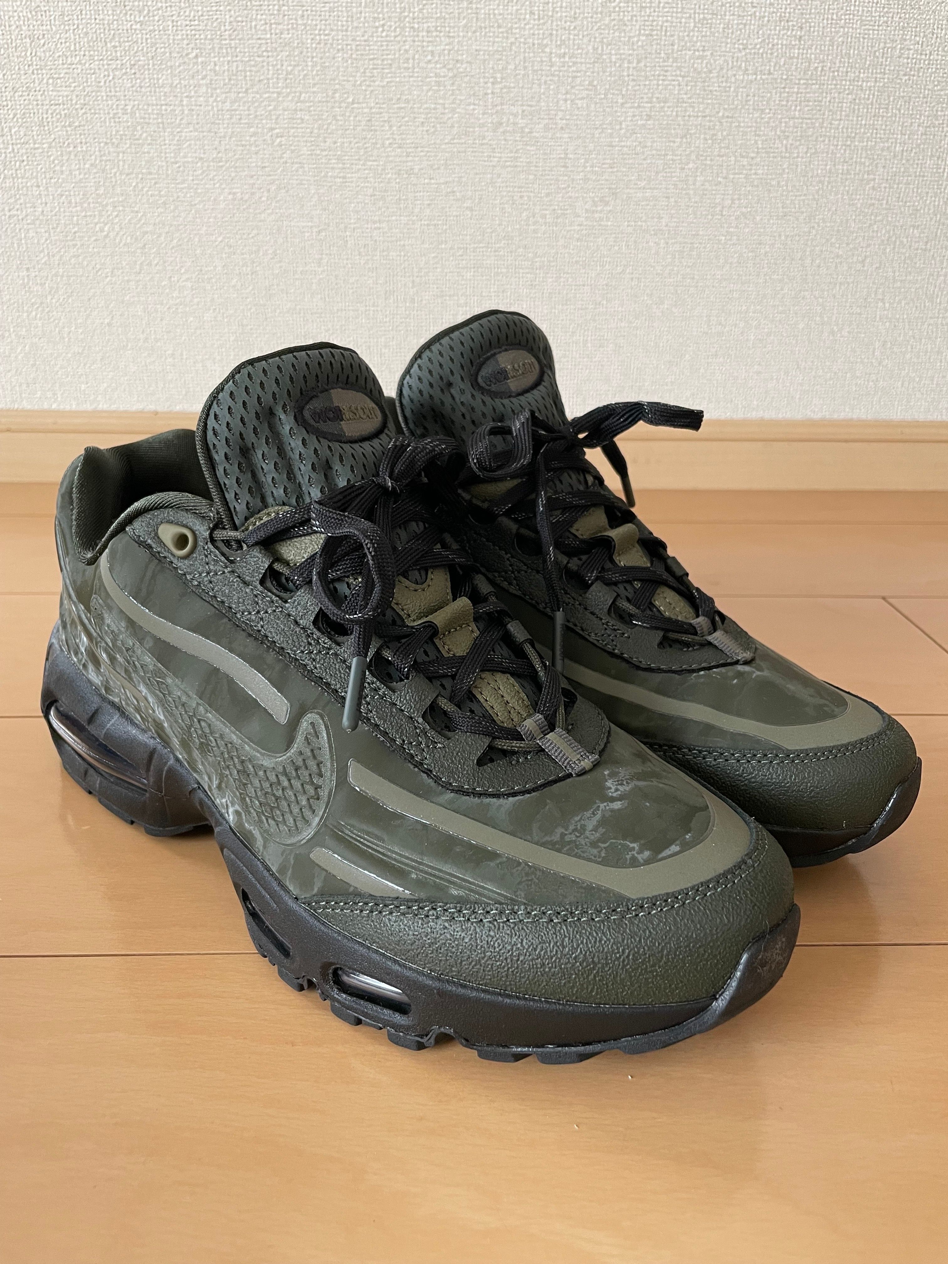 Worksout × Nike Air Max 95 Big Bubble "Uniform/Medium Olive and Sequoia"
