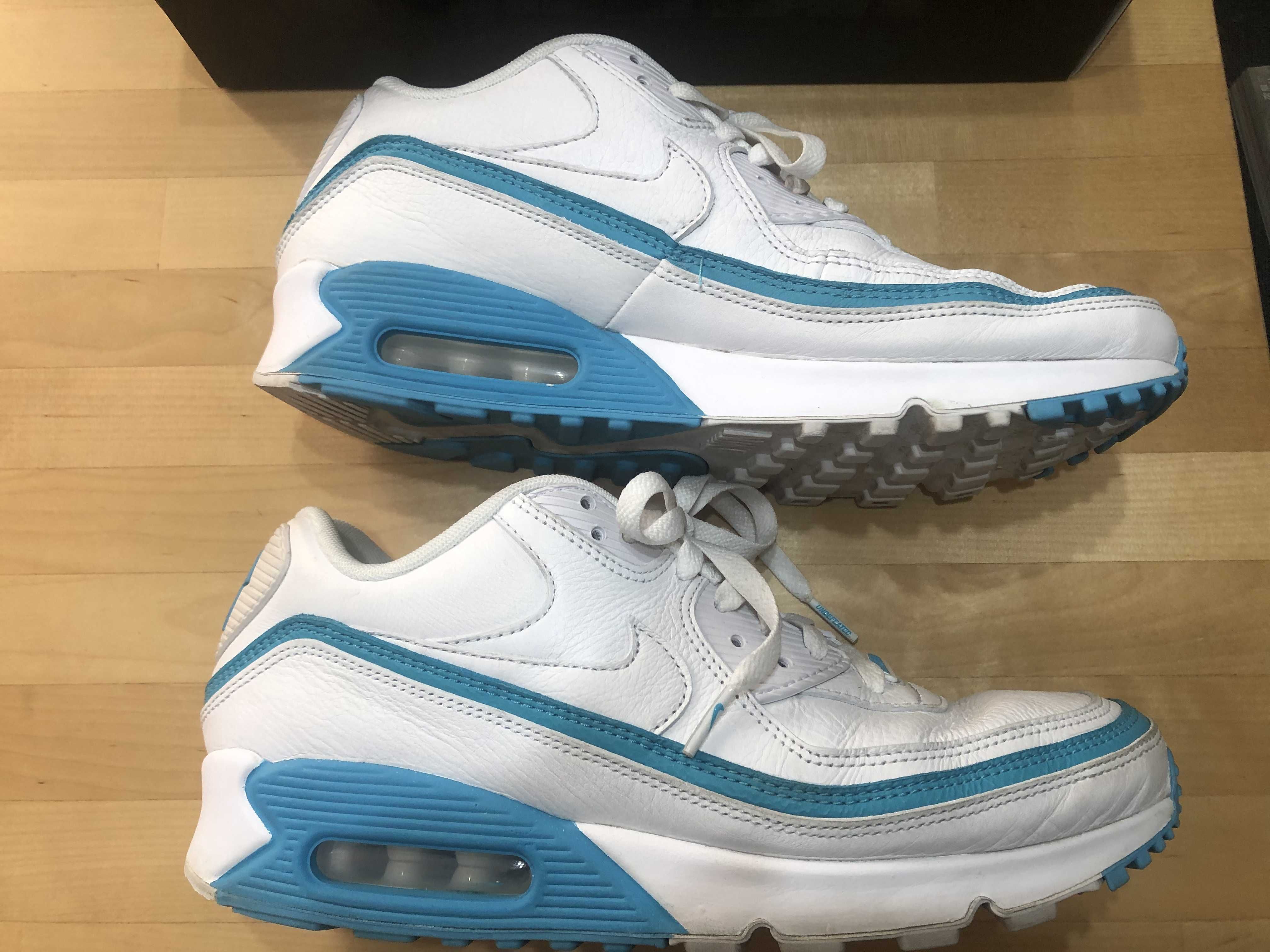 UNDEFEATED × Nike Air Max 90 "White/Blue"