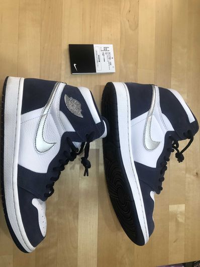 Nike Air Jordan 1 High OG CO.JP "White/Midnight Navy" (2020)(ブリーフケースなし)