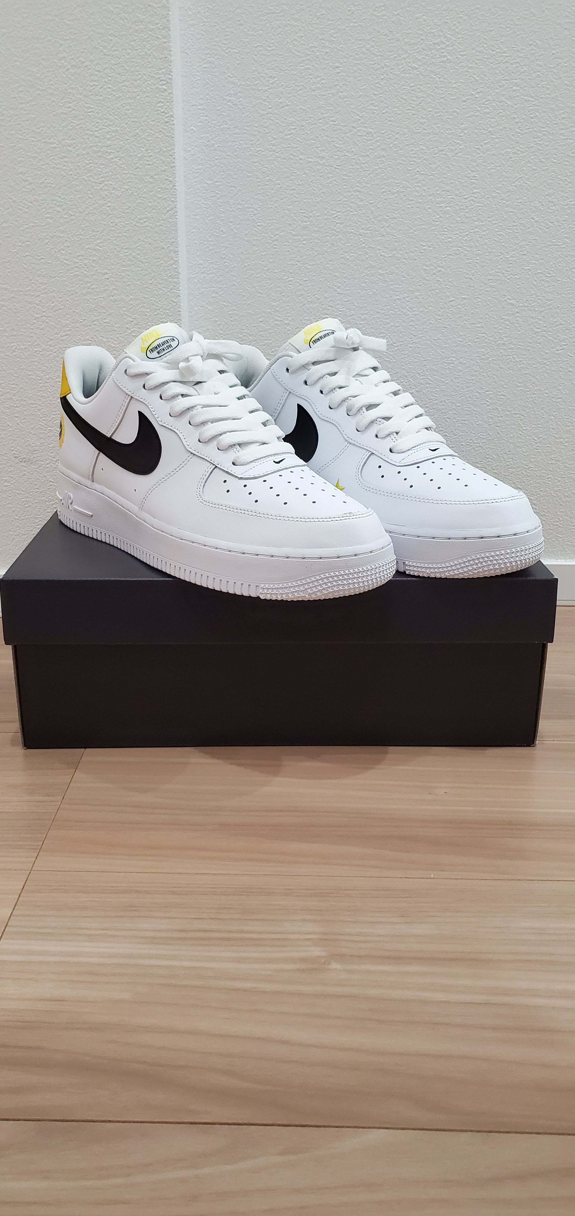 Nike Air Force 1 Low '07 LV8 "White/Black/Yellow"