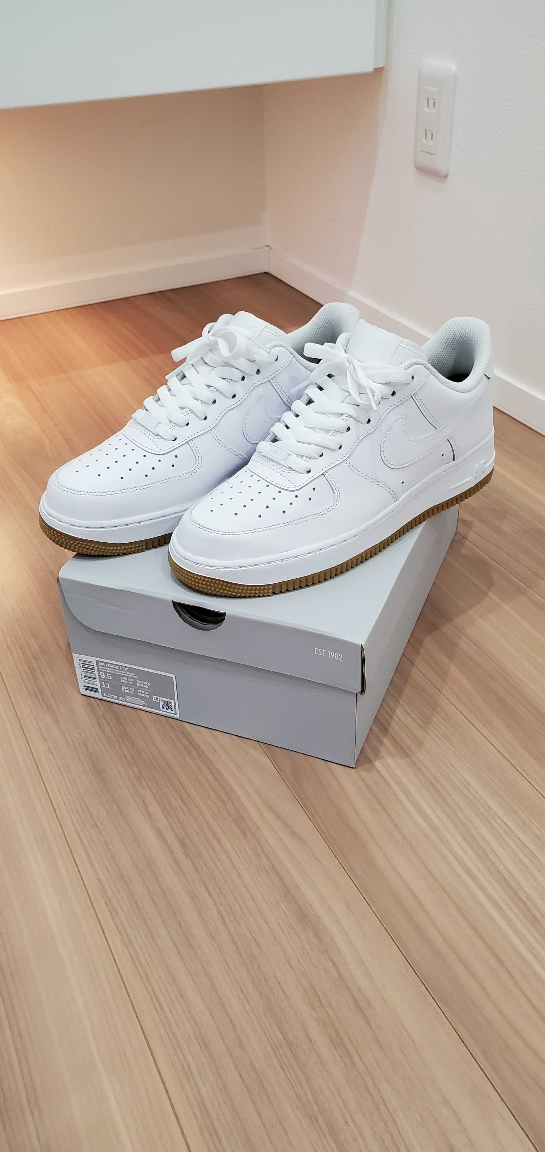 Nike Air Force 1 Low "White/Gum"