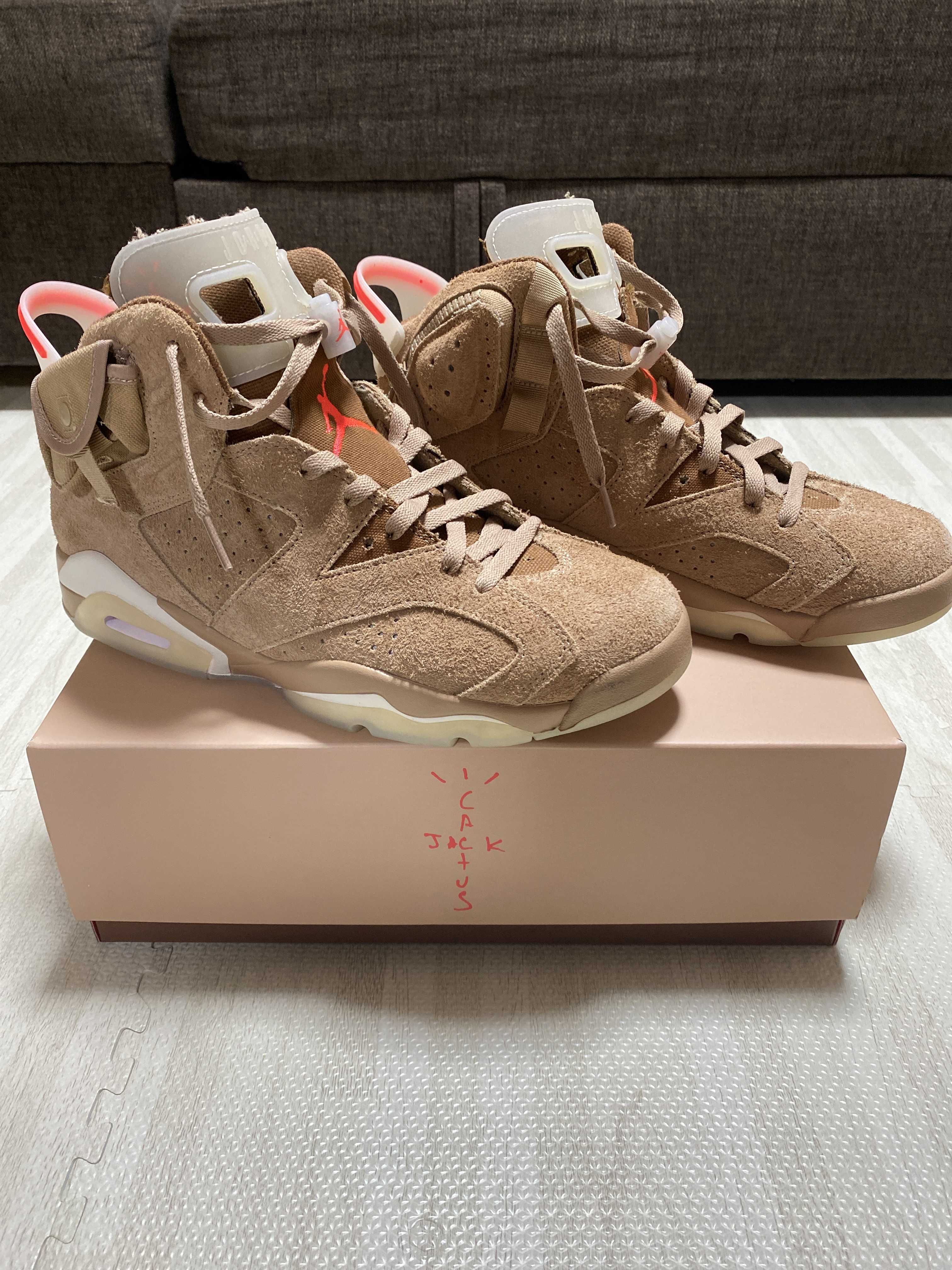 Travis Scott × Nike Air Jordan 6 "British Khaki"