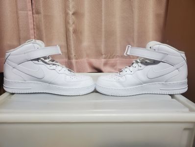 Supreme × Nike Air Force 1 Mid "White" FW24