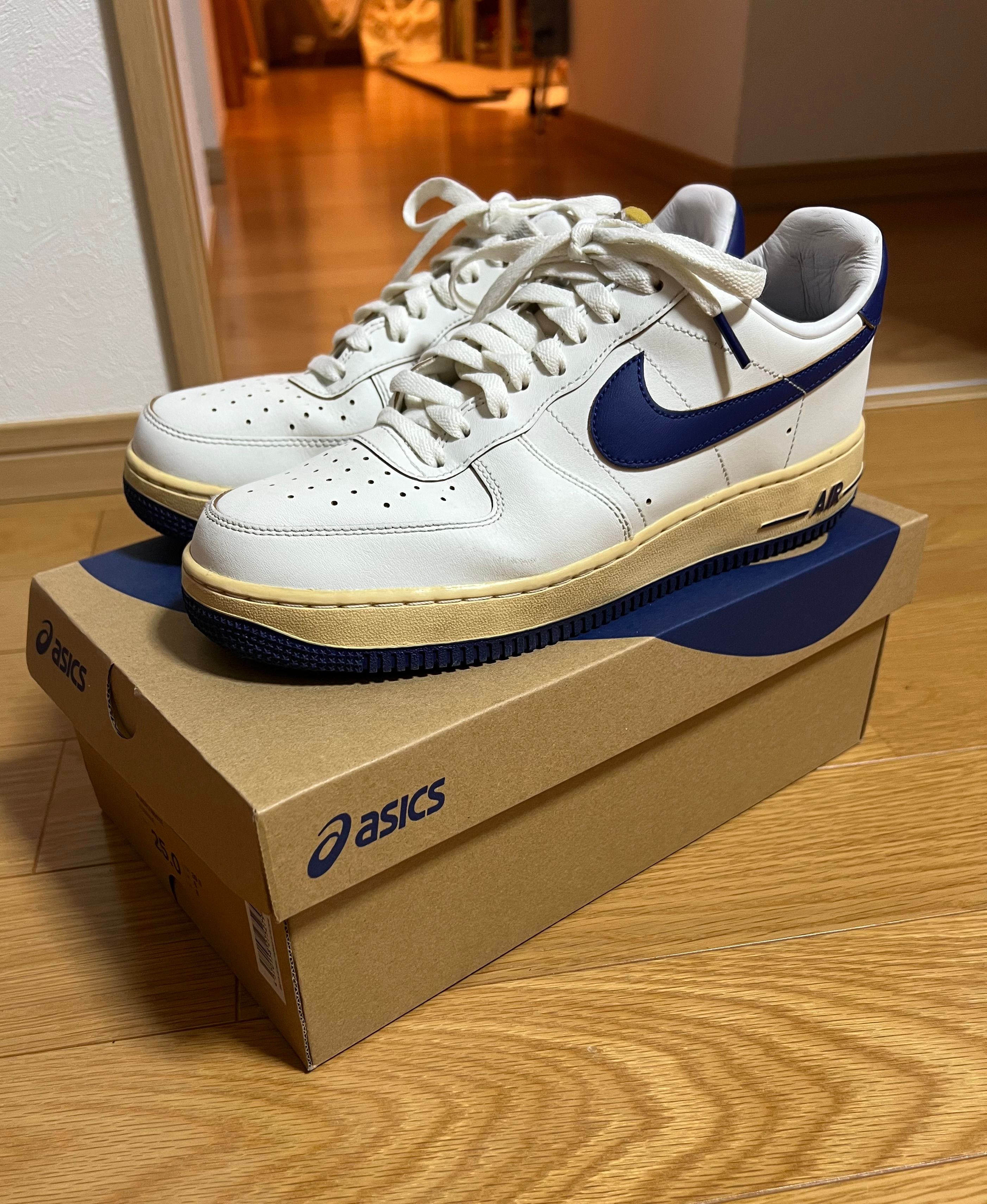 Nike Women's Air Force 1 '07 "Sail/Pale Vanilla/Gold Suede/Deep Royal Blue"