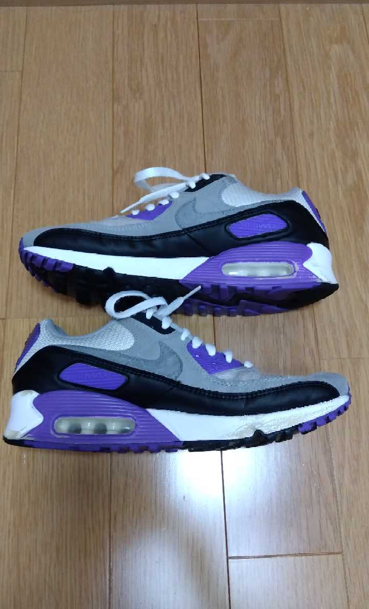 NIKE AIR MAX 90 "HYPER GRAPE/PARTICLE GREY"