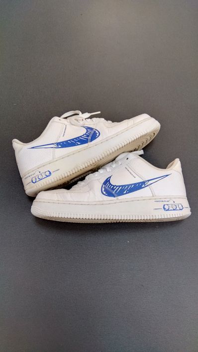 Nike Air Force 1 Low LV8 Utility "White/Blue"