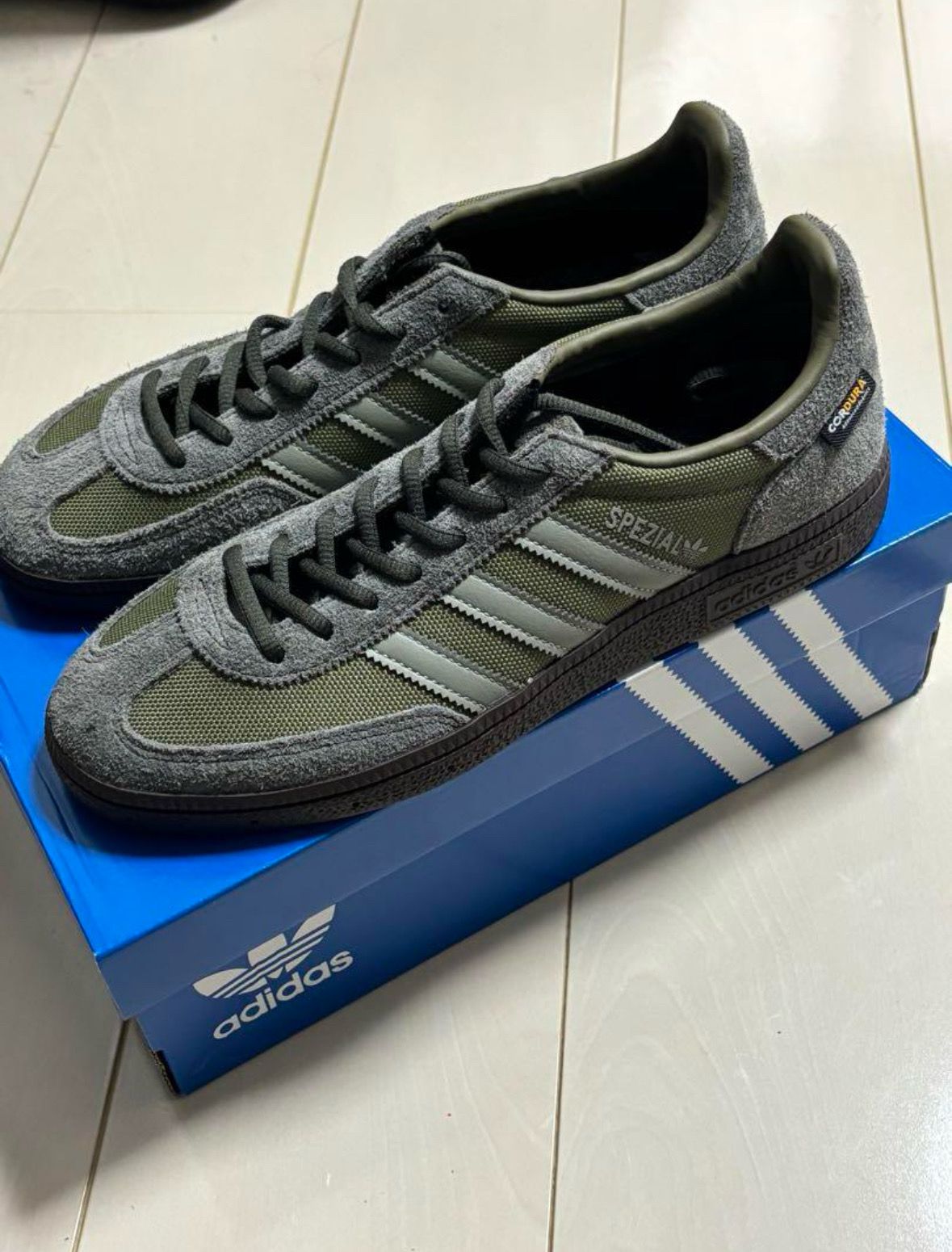 adidas Handball Spezial CORDURA "Focus Olive/Silver Pebble/Shadow Olive"
