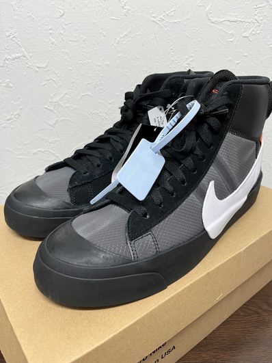 Off-White × Nike Blazer Studio Mid "Grim Reaper"
