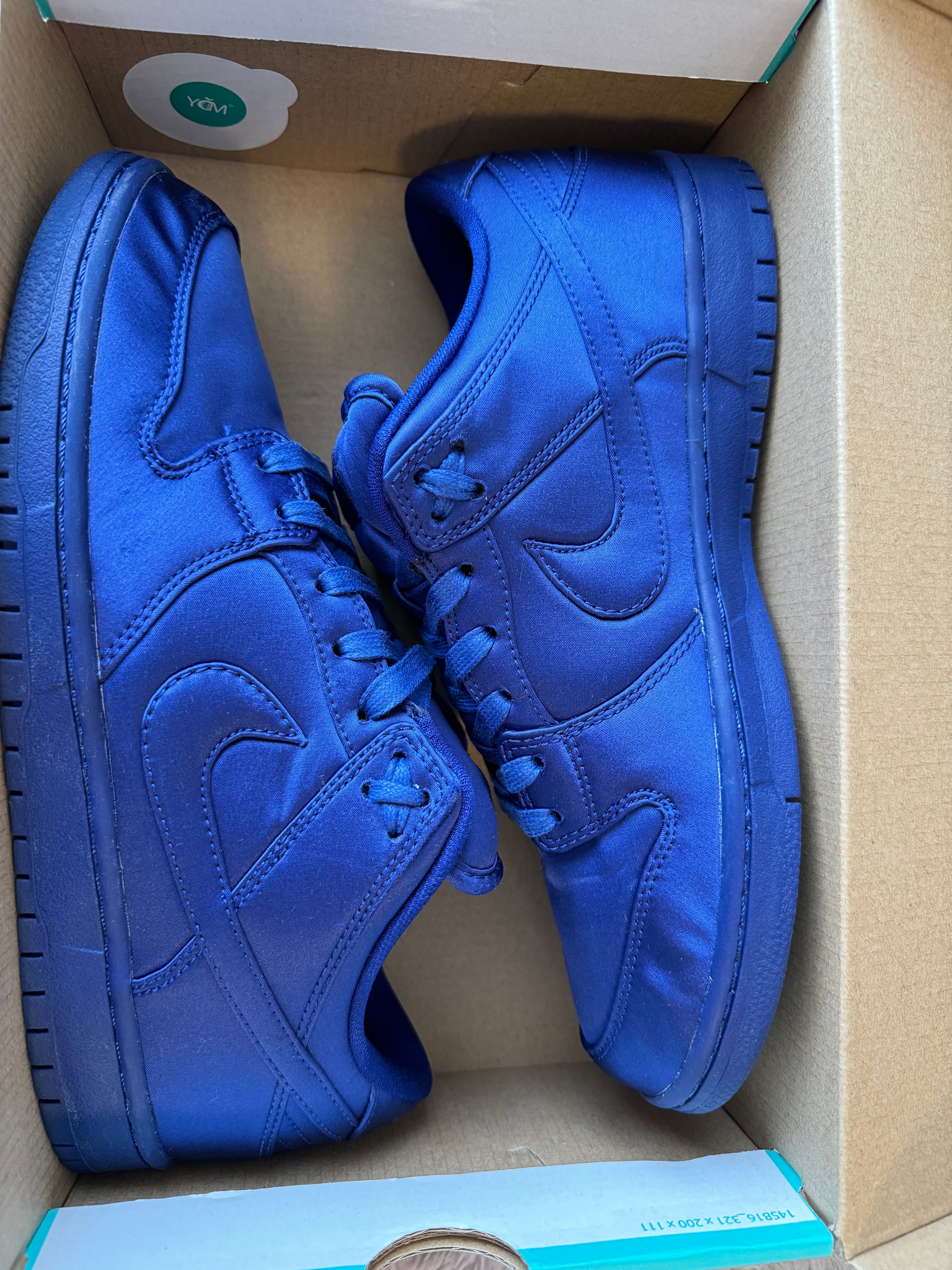 NBA × Nike SB Dunk Low "Deep Royal Blue"