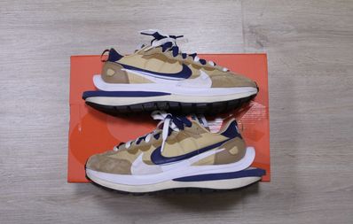 Sacai × Nike Vapor Waffle "Sesame And Blue Void"