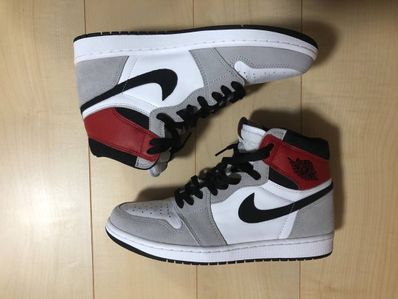 Nike Air Jordan 1 High OG "White/Black/Light Smoke Grey"