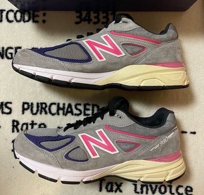 KITH × UNITED ARROWS & SONS × New Balance 990V4 "Smoked Pearl"