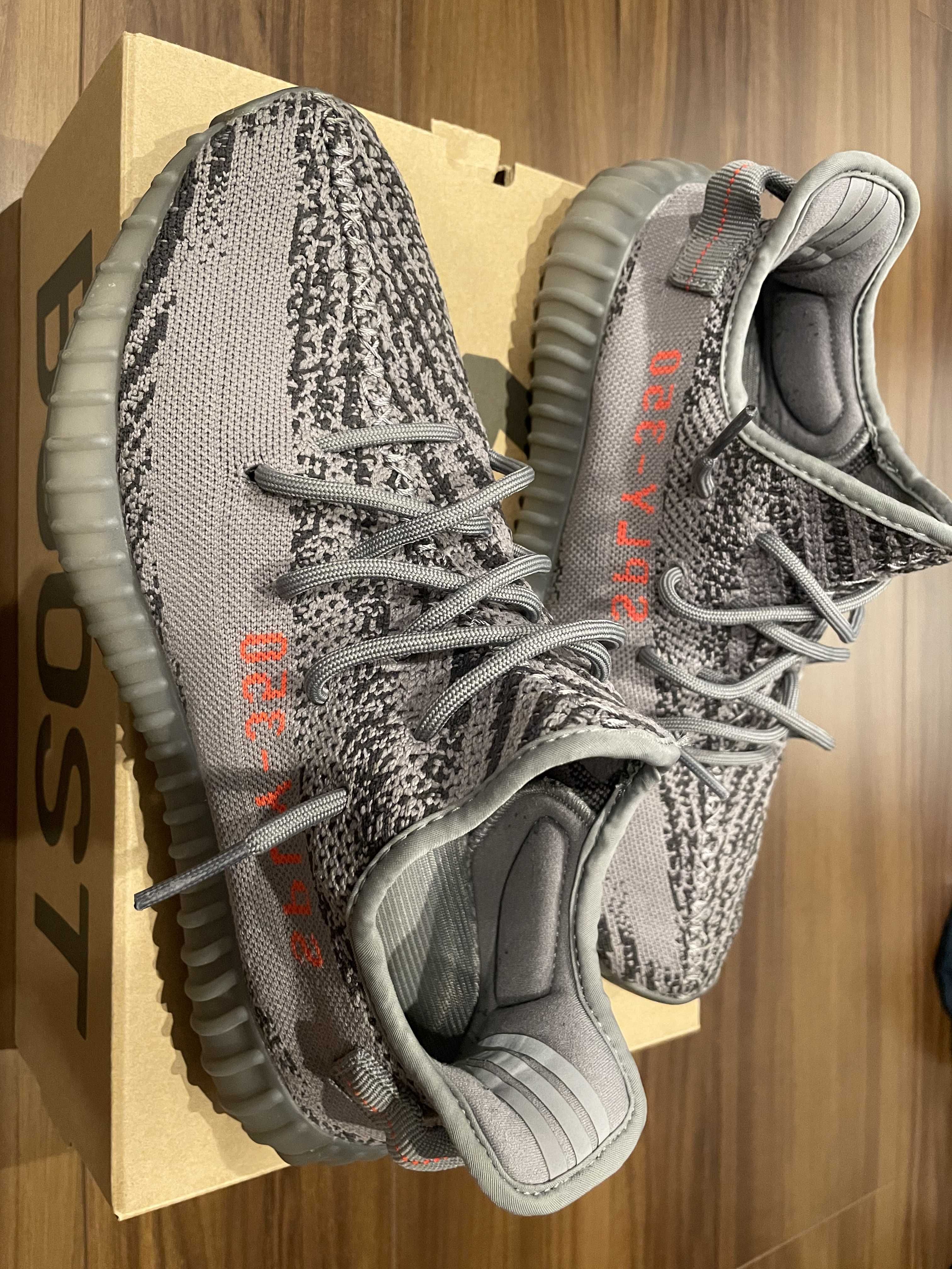adidas Yeezy Boost 350 V2 "Grey/Bold Orange/DGH Solid Grey"
