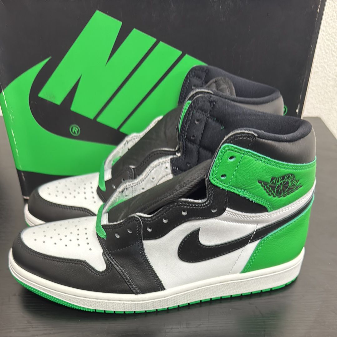 Nike Air Jordan 1 Retro High OG "Celtics/Black and Lucky Green" (2023)