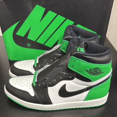 Nike Air Jordan 1 Retro High OG "Celtics/Black and Lucky Green" (2023)