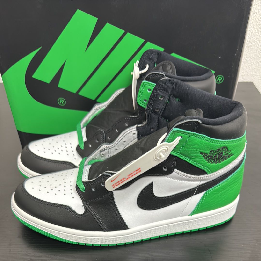 Nike Air Jordan 1 Retro High OG "Celtics/Black and Lucky Green" (2023)