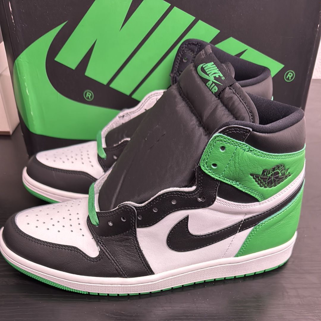 Nike Air Jordan 1 Retro High OG "Celtics/Black and Lucky Green" (2023)