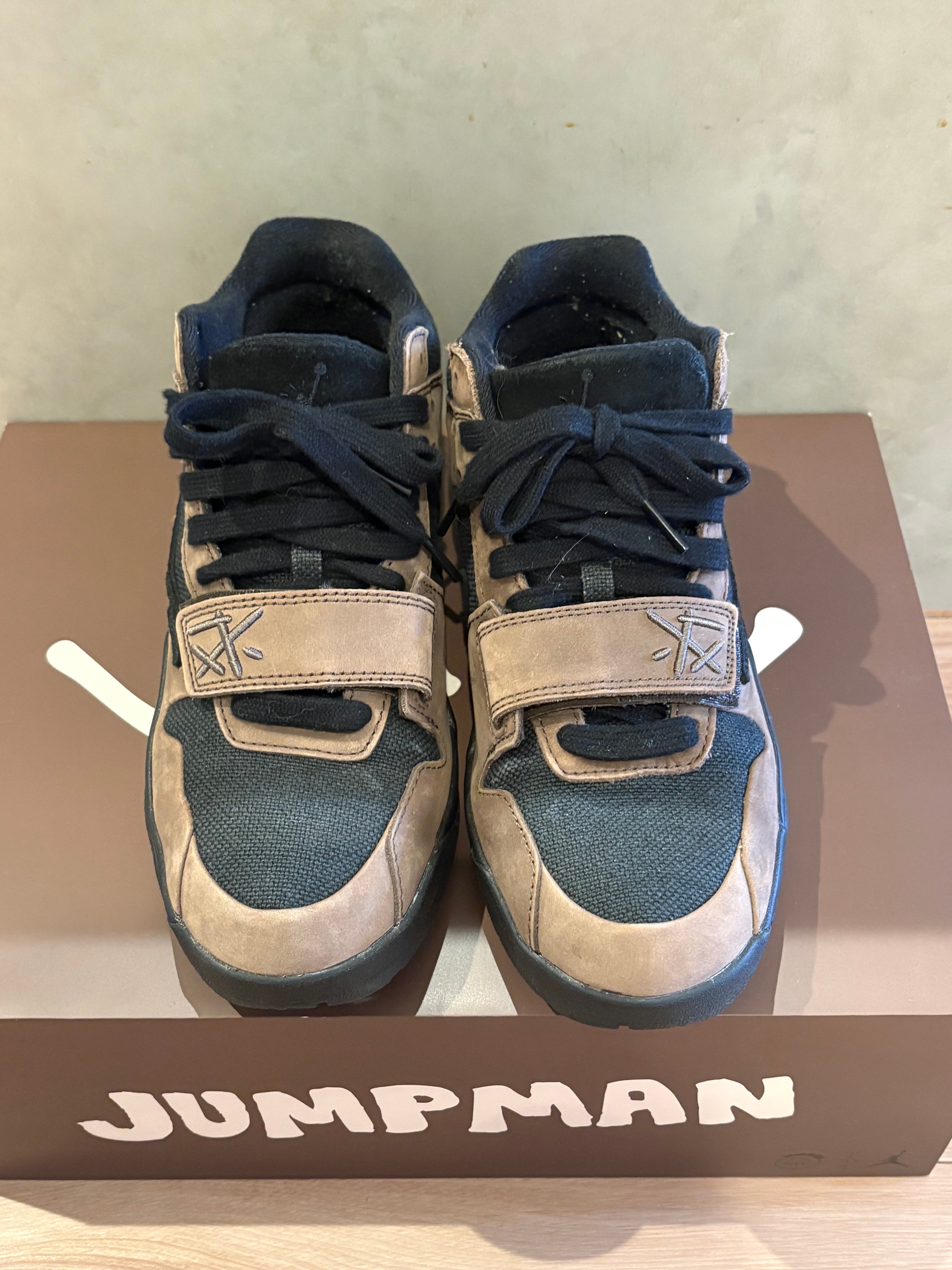 Travis Scott × Nike Jordan Jumpman Jack TR CJ1 T-Rexx "Black and Dark Mocha"