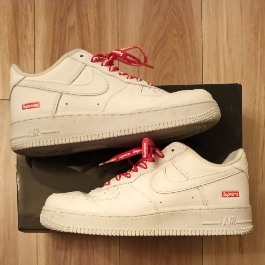 Supreme × Nike Air Force 1 Low "White"