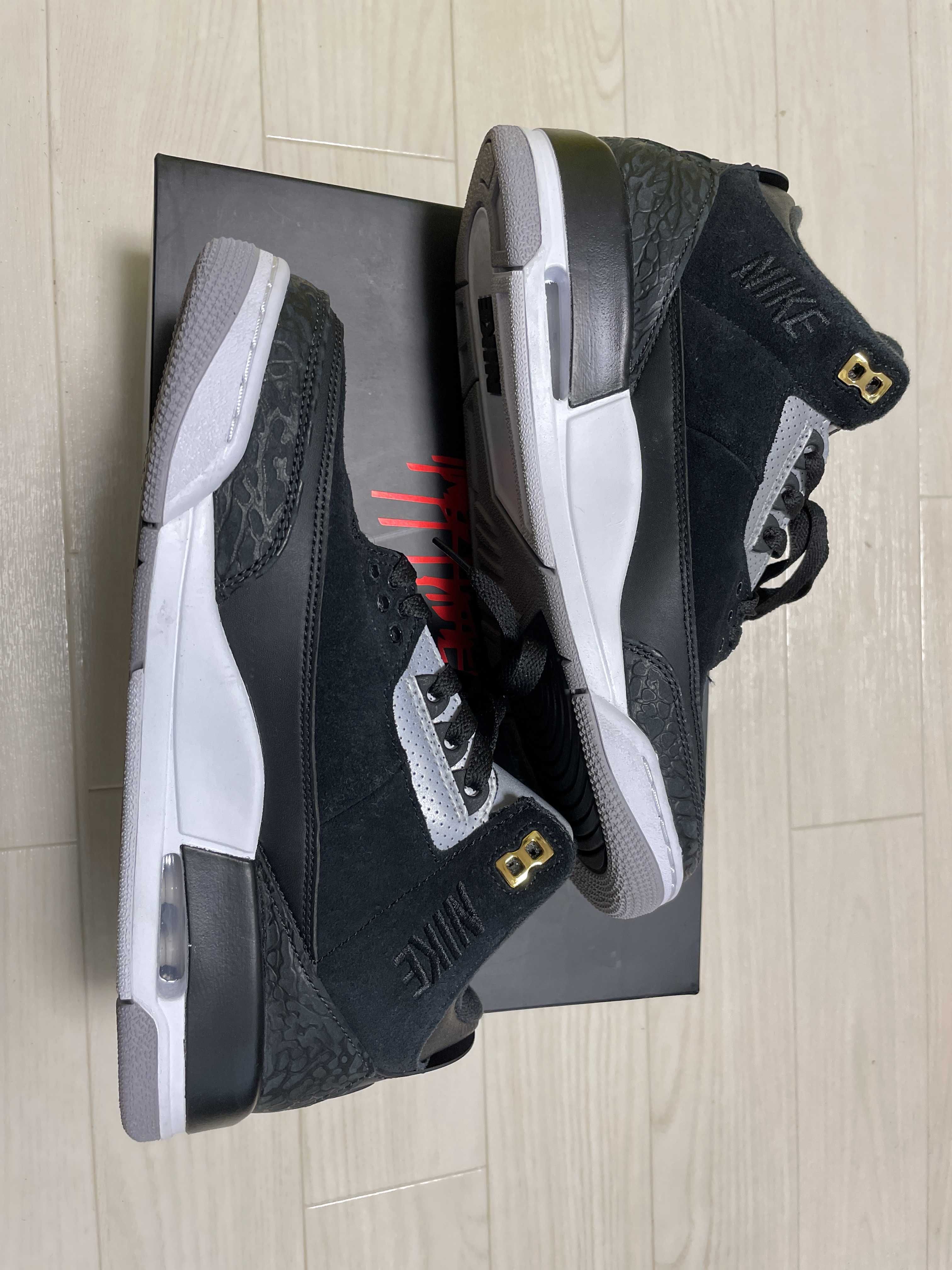 Nike Air Jordan 3 Retro Tinker "Black/Cement Grey"