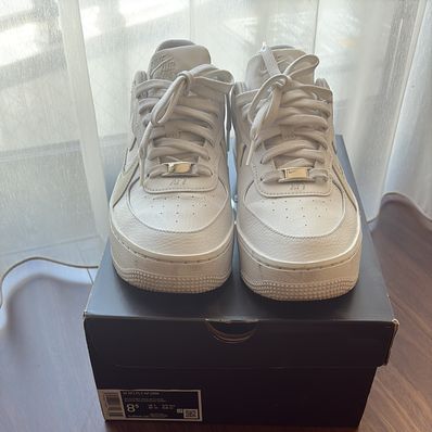 Nike Women's Air Force 1 Low PLT.AF.ORM "White/Summit White/White/White"