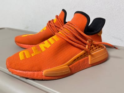Pharrell Williams × adidas NMD HU "ORANGE"