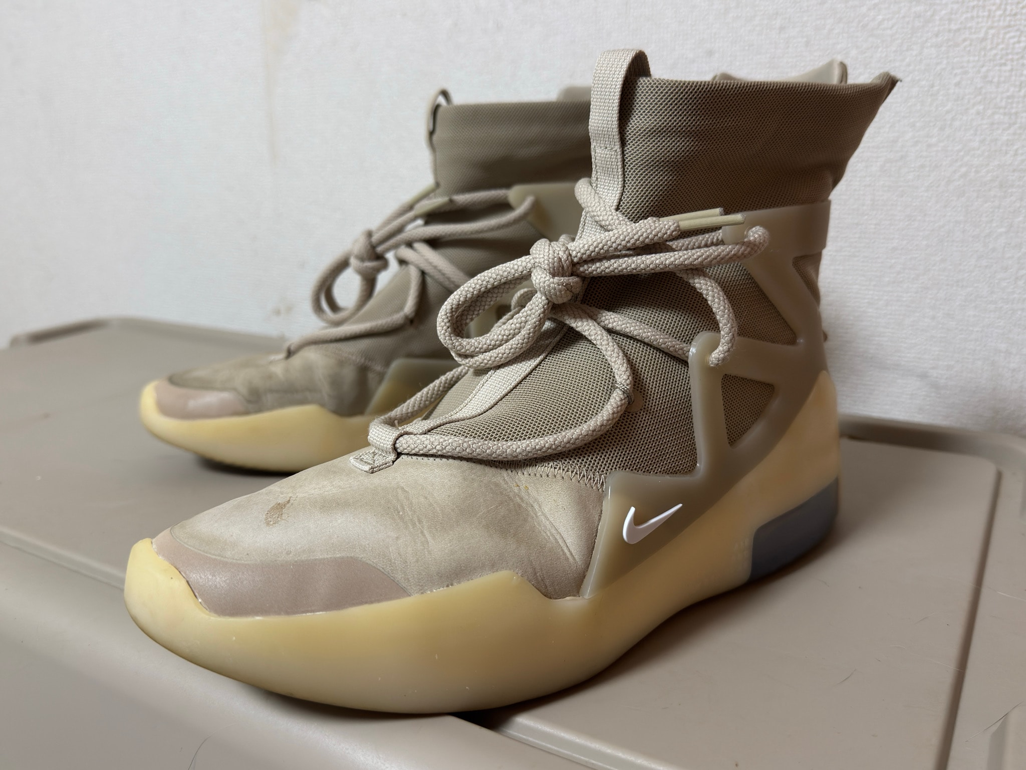 Fear Of God × Nike Air Fear Of God 1 "Oatmeal"