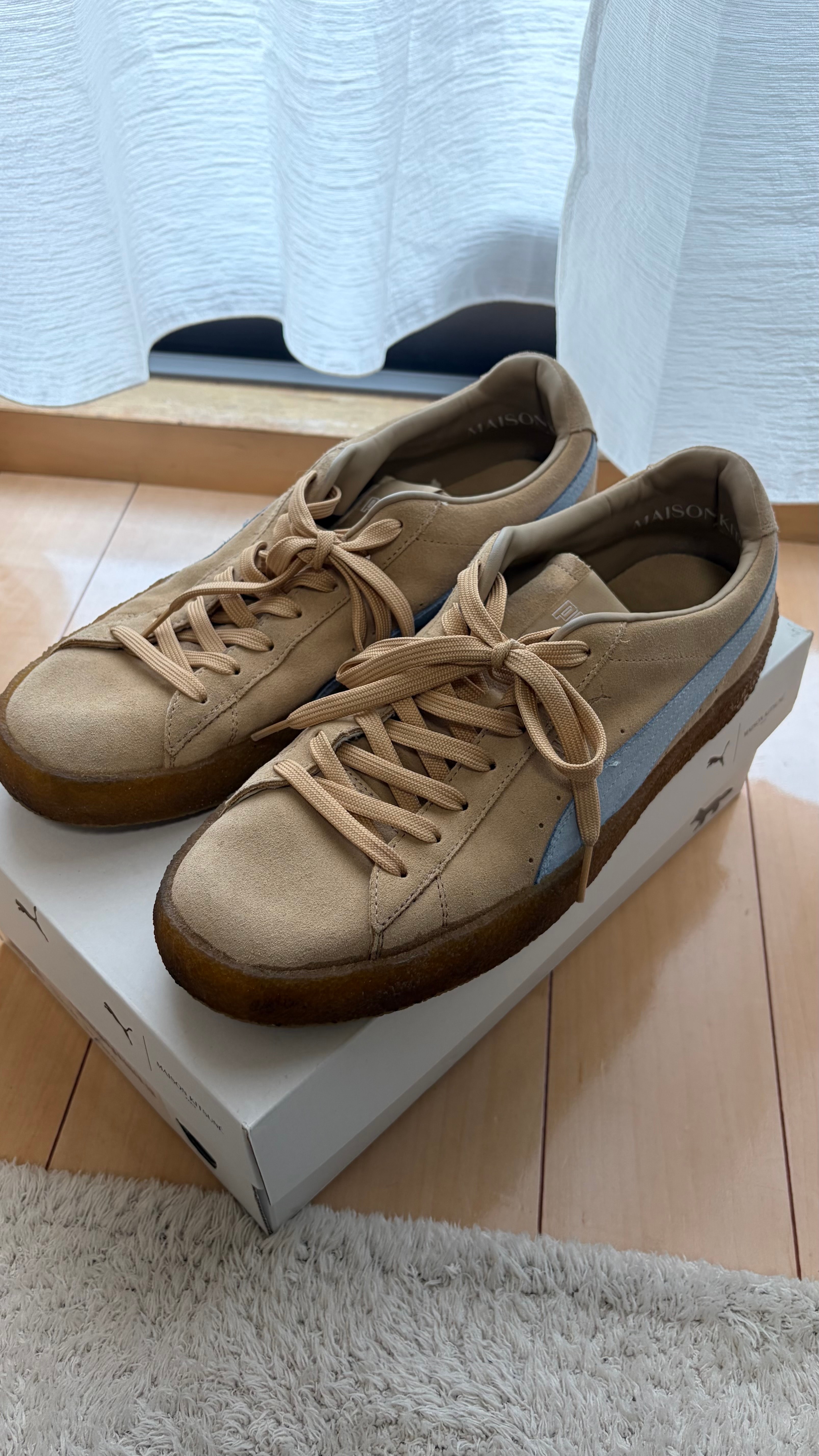Maison Kitsune × Puma Suede Crepe "Beige"