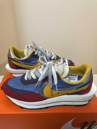 sacai × Nike LDV Waffle "Red/Blue"