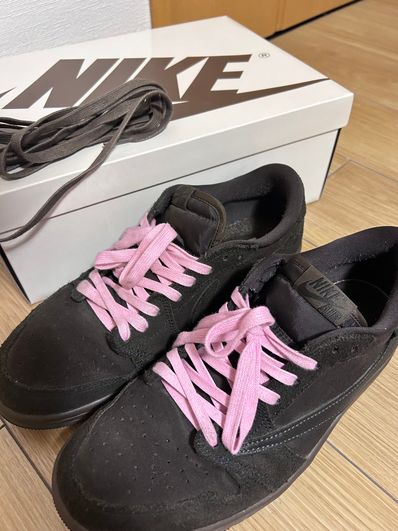 Travis Scott × Nike Air Jordan 1 Low OG SP "Velvet Brown and Dark Mocha"