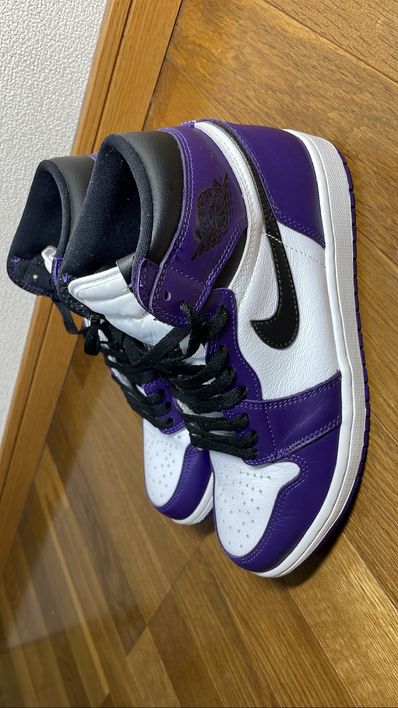 Nike Air Jordan 1 Retro High OG "Court Purple White/Black" (2020)