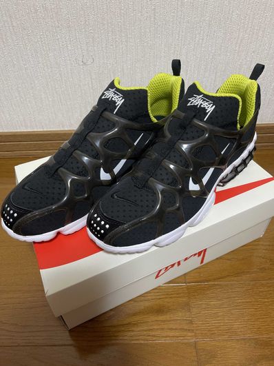 Stussy x Nike Air Zoom Kukini "Black/White/Bright Cactus"