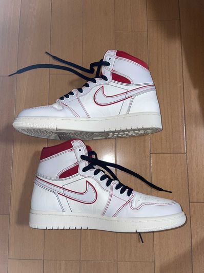 Nike Air Jordan 1 Retro High OG "Sail/University Red"