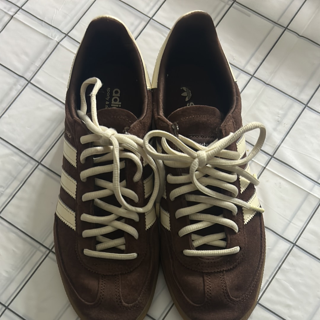 Sporty & Rich × adidas Handball Spezial "Auburn/Cream White/Gum"