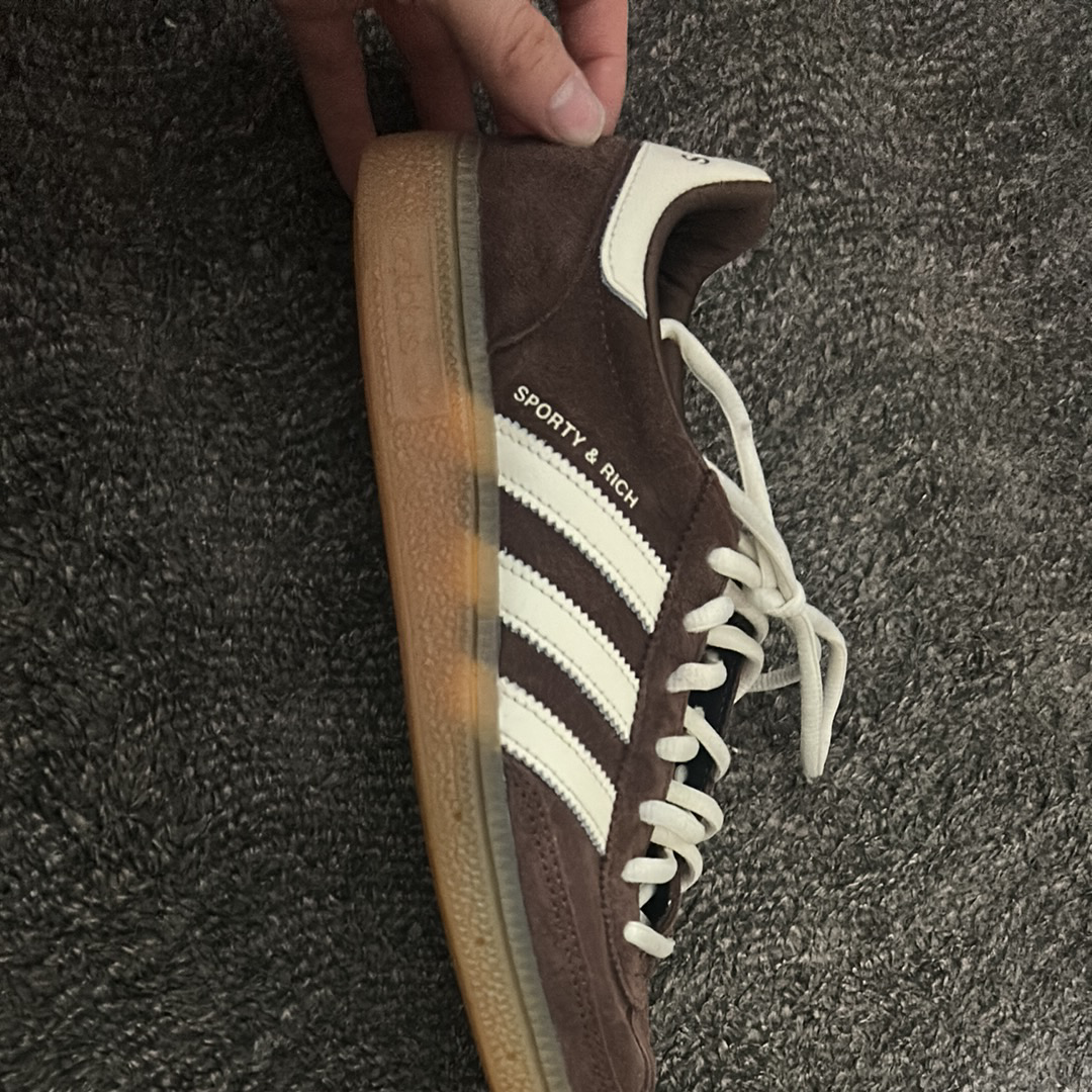 Sporty & Rich × adidas Handball Spezial "Auburn/Cream White/Gum"