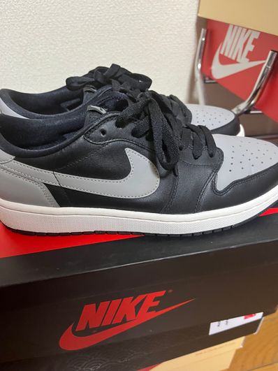 NIKE AIR JORDAN 1 RETRO LOW BLACK GREY (2015)