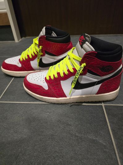 Nike Air Jordan 1 High OG "White Cement/Safari"