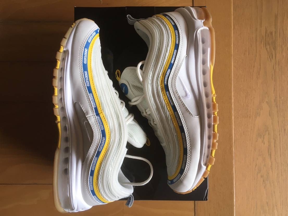 UNDEFEATED × Nike Air Max 97 "White"