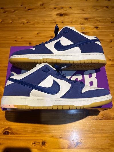 Nike SB Dunk Low "Los Angeles Dodgers/Deep Royal Blue"