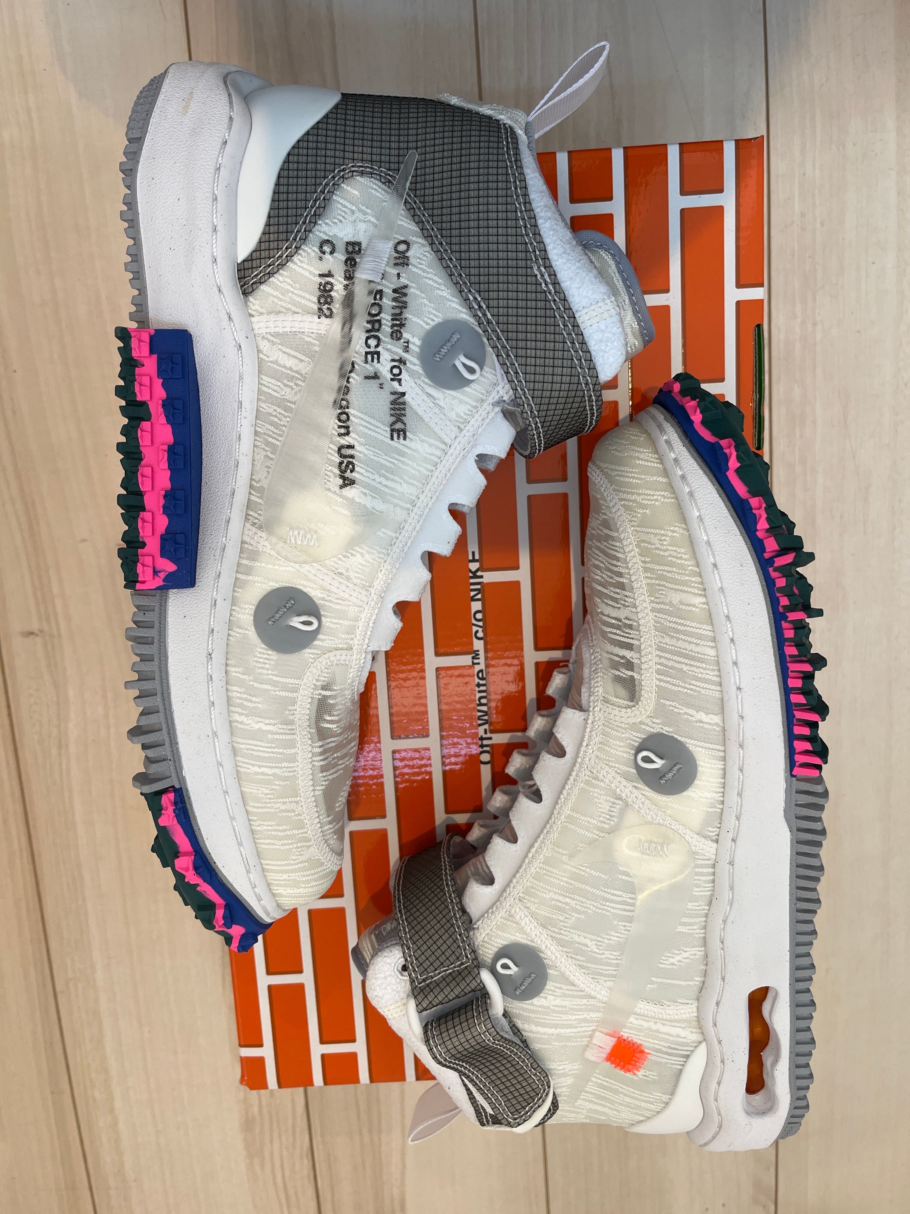 Off-White × Nike Air Force 1 Mid "White"